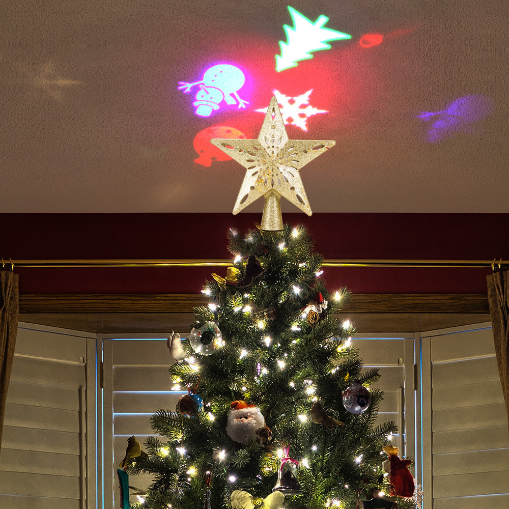 Christmas Tree Top Light Laser Projector