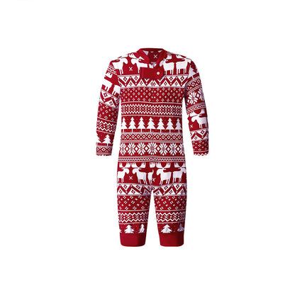 Christmas Pajama Parent-child Wear