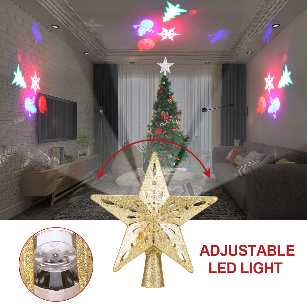 Christmas Tree Top Light Laser Projector