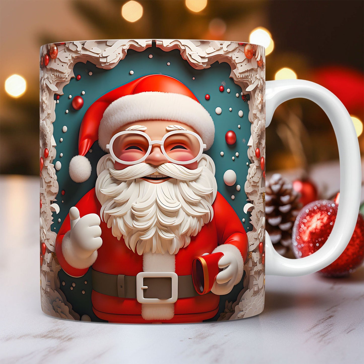 Santa Christmas Mug