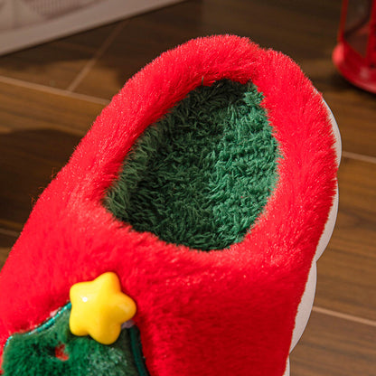 Christmas Tree Home Slippers