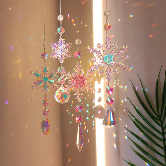 Colorful Christmas Snowflake