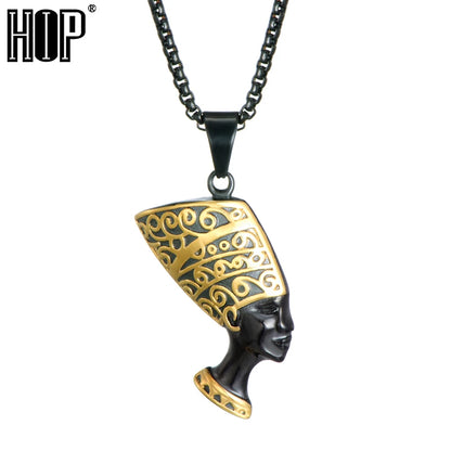 Queen Nefertiti Pendants Necklace