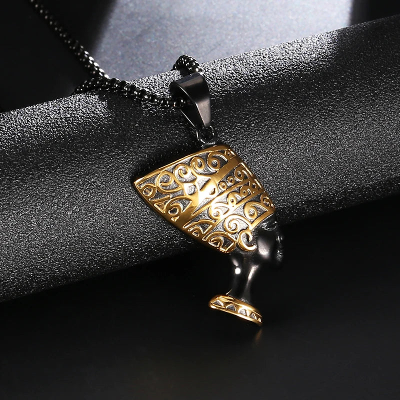 Queen Nefertiti Pendants Necklace