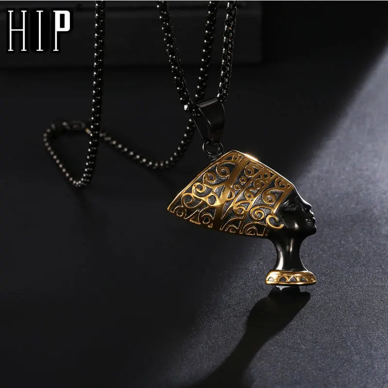 Queen Nefertiti Pendants Necklace