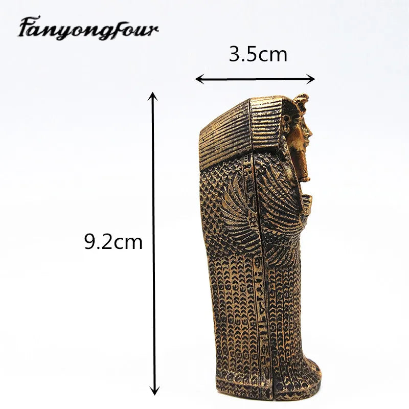 Ancient Egyptian Pharaoh Mummy Candle