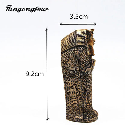 Ancient Egyptian Pharaoh Mummy Candle