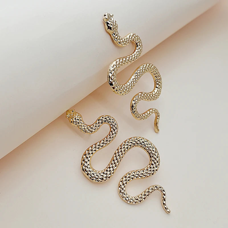 Avant-garde Snake Shaped Earrings