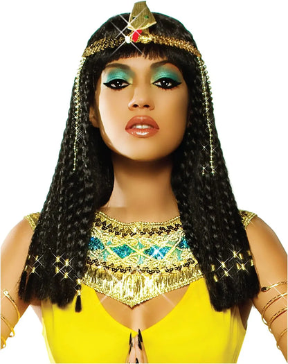 Cleopatra Wig Woman