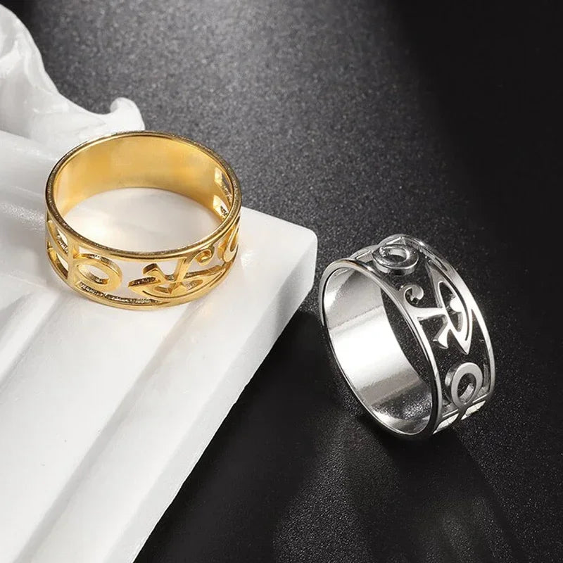 Stainless Steel Ancient Ring