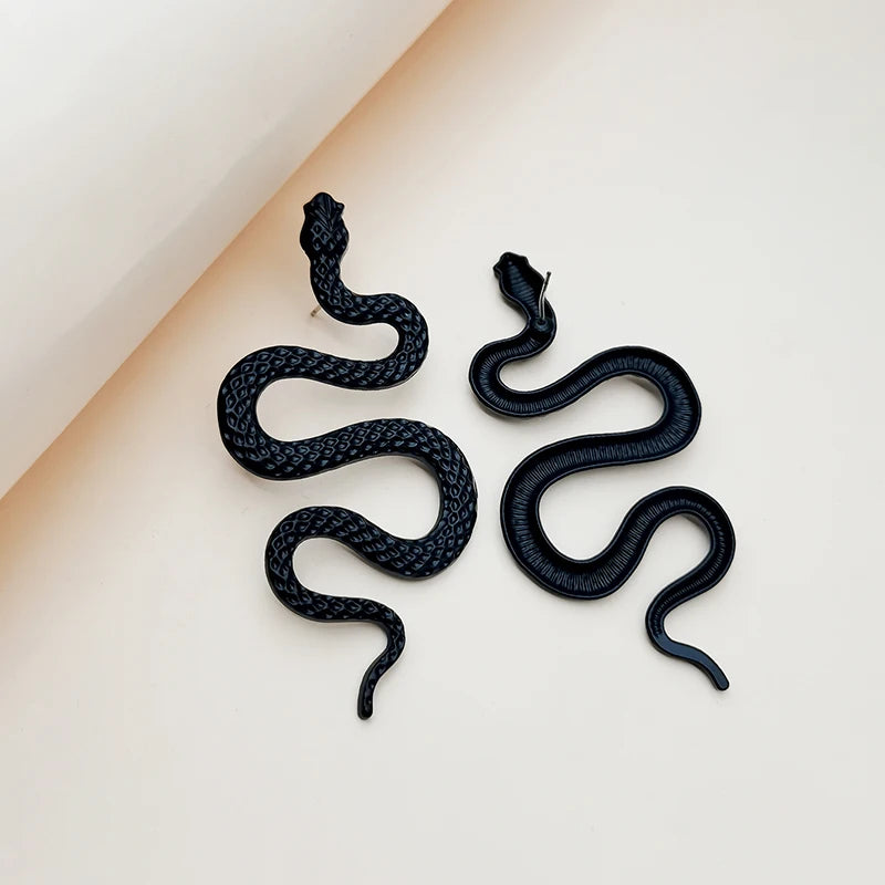 Avant-garde Snake Shaped Earrings