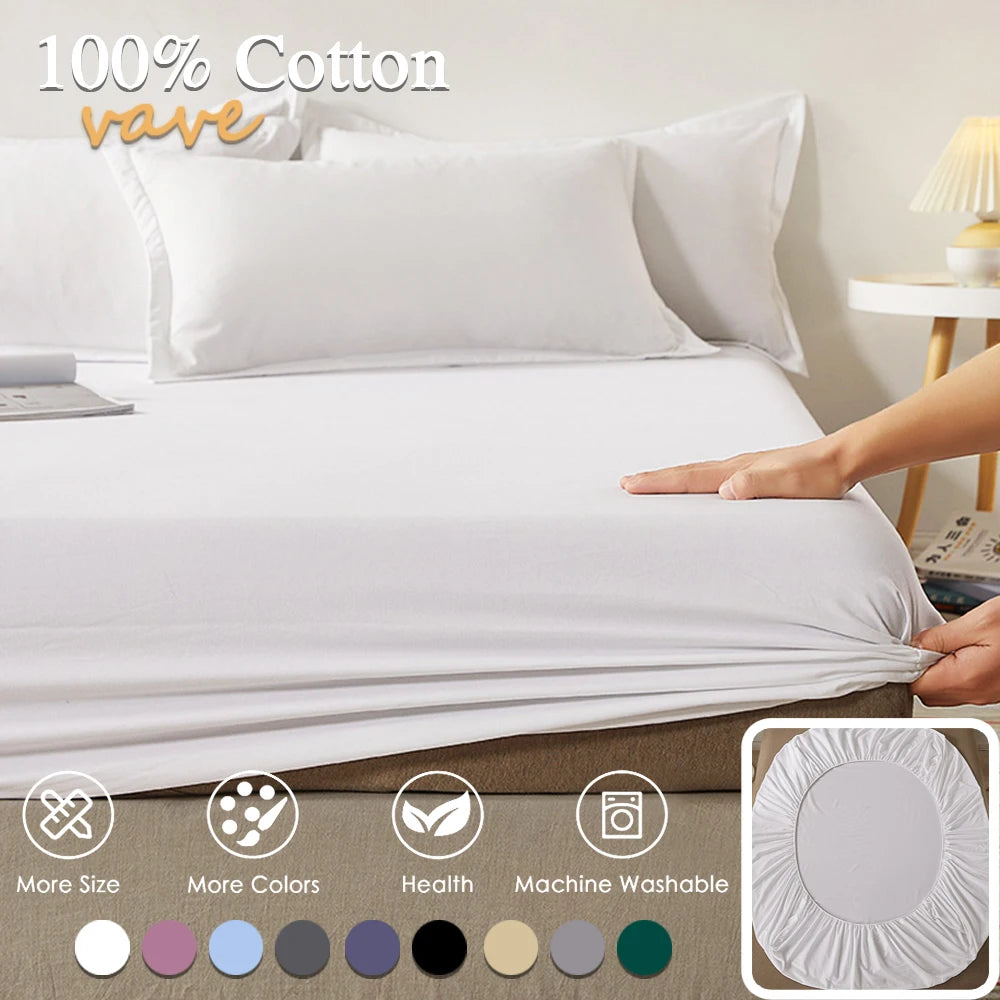 100% Cotton Fitted Sheet