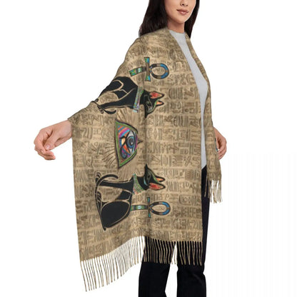 Egyptian Eye Of Horus Scarf