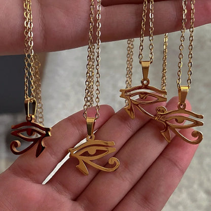 Pharaoh Eye Necklaces