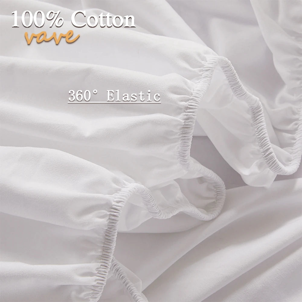 100% Cotton Fitted Sheet