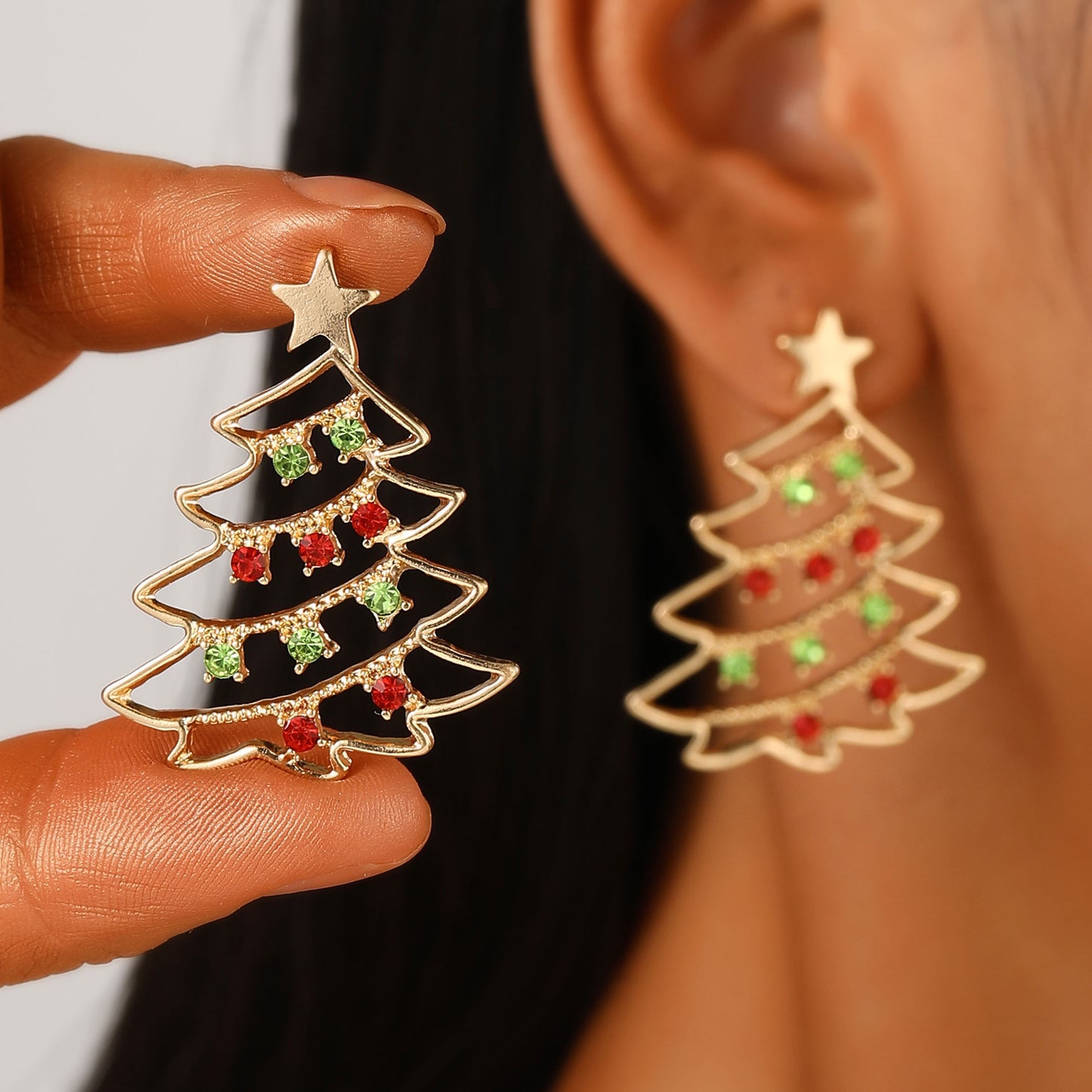 Christmas Tree Earrings