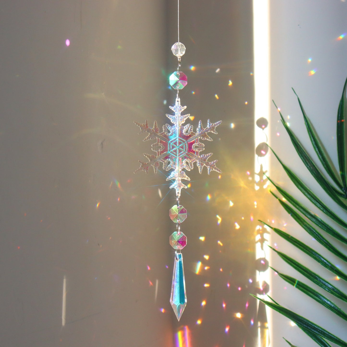 Colorful Christmas Snowflake