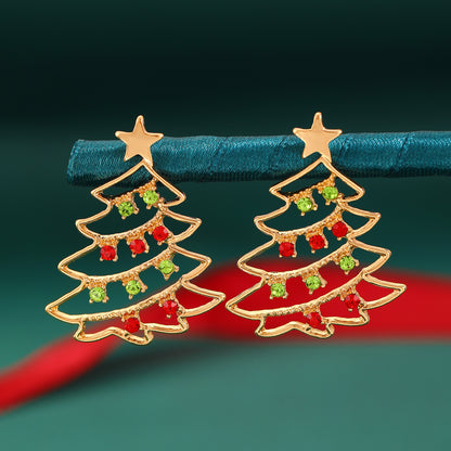 Christmas Tree Earrings