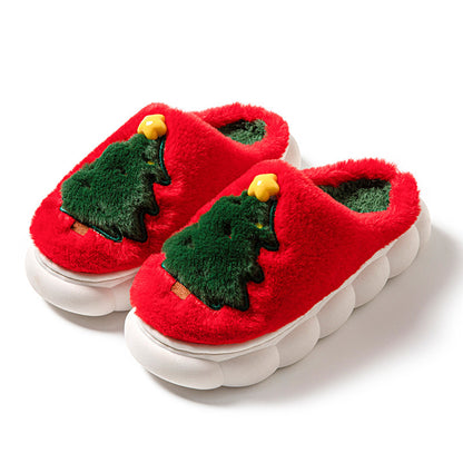 Christmas Tree Home Slippers